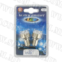 Лампа 12V 12 neon  BA15S 2шт. гол.№11632