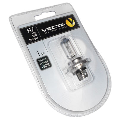 Лампа H-7 12V 55W RP+30%  №1852