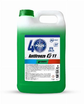 Антифриз Polus-40  5L зеленый G11 (4,250 кг)