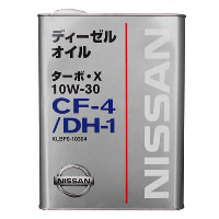 NISSAN CF-4/DH-1 TURBO X 10W-30 4L