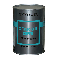 TOYOTA GEAR OIL SUPER GL-5 75W-90 1L metalic