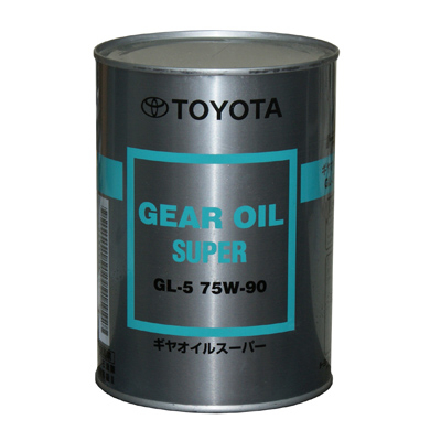 TOYOTA GEAR OIL SUPER GL-5 75W-90 1L metalic
